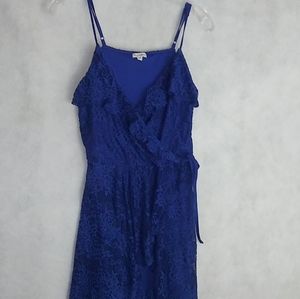 Love five, lace lined sleeveless dress